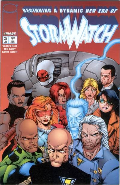 Jenny Sparks — first appearance cover