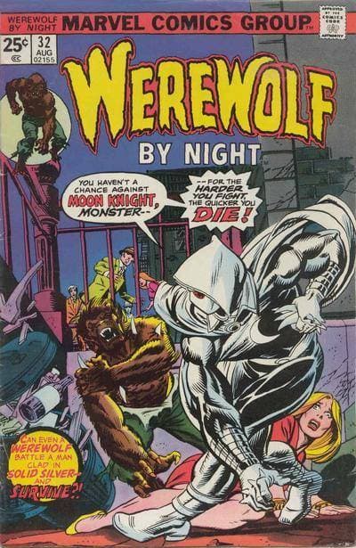 Moon Knight — first appearance cover