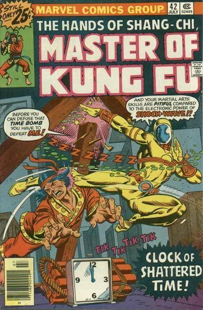 Shockwave — first appearance cover