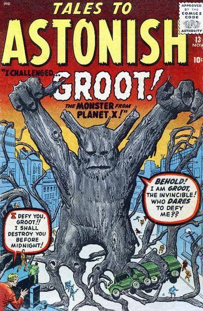 Groot — first appearance cover
