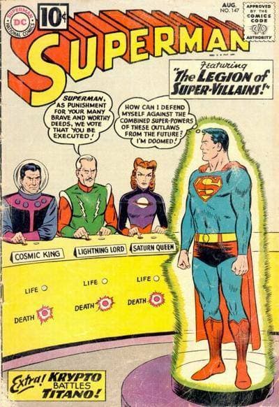 Saturn Queen — first appearance cover