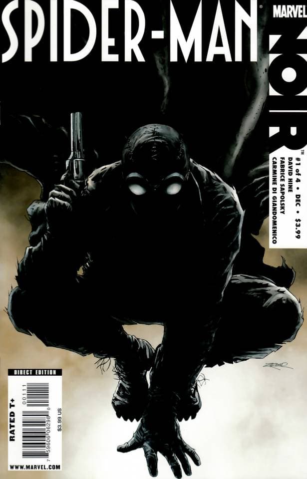 Spider-Man Noir — first appearance cover