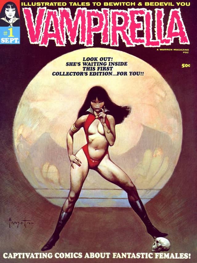 Vampirella — first appearance cover