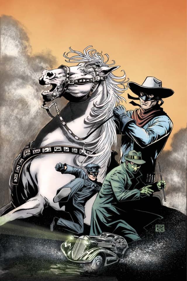 Lone Ranger — first appearance cover