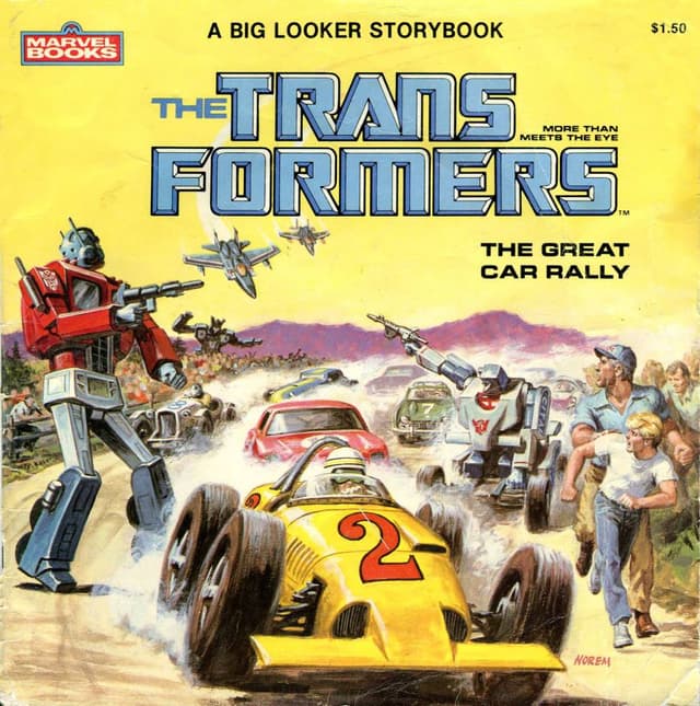 Optimus Prime — first appearance cover