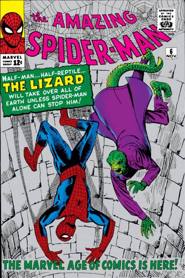 Lizard — first appearance cover