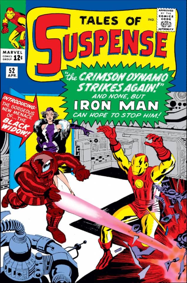 Black Widow — first appearance cover