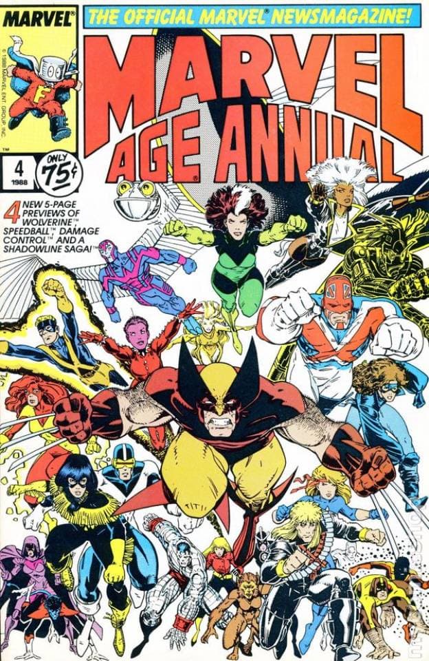 Speedball — first appearance cover