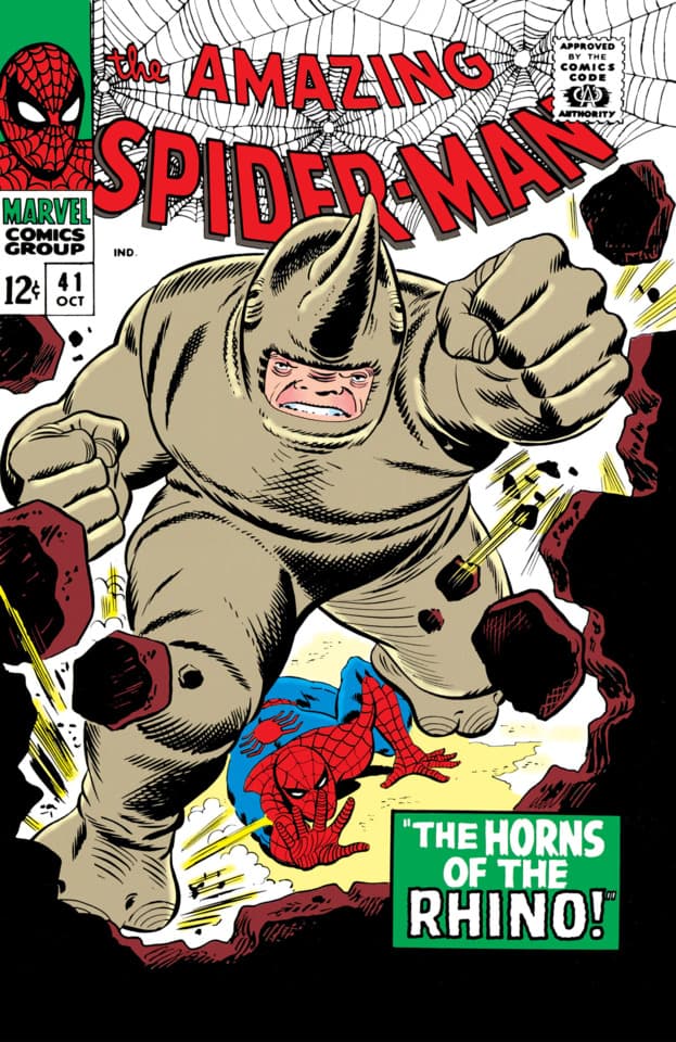 Rhino — first appearance cover
