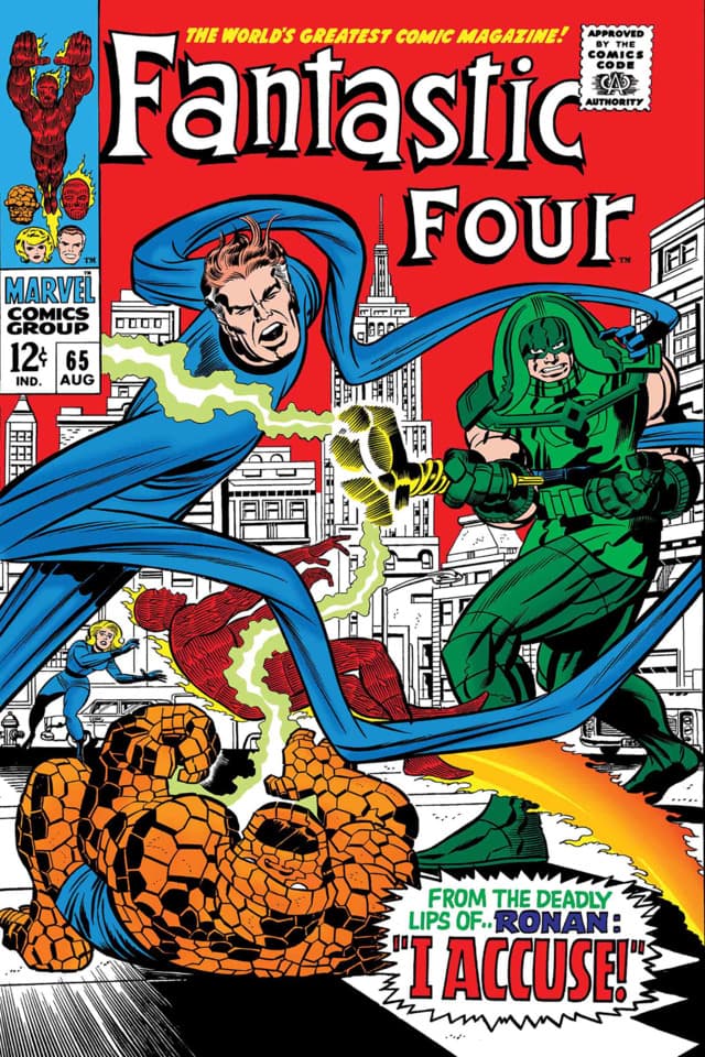 Ronan — first appearance cover