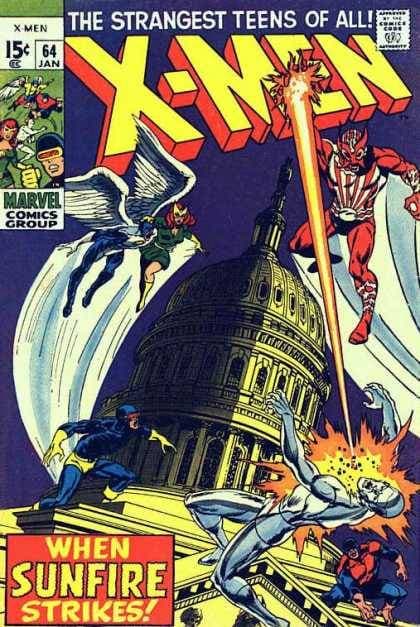 Sunfire — first appearance cover