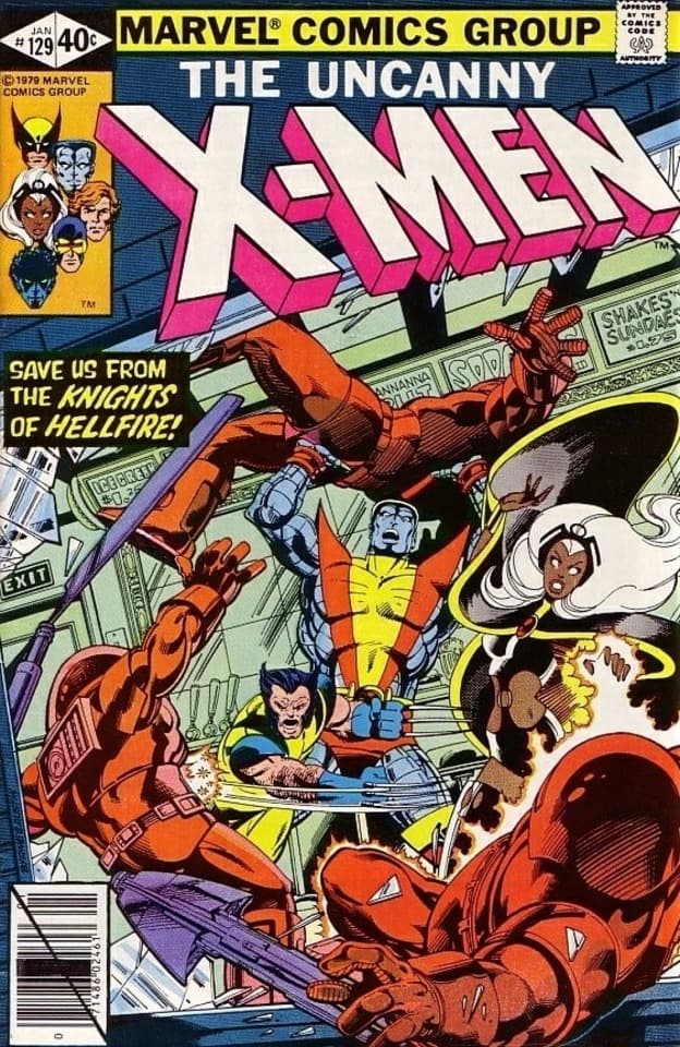 Sebastian Shaw — first appearance cover
