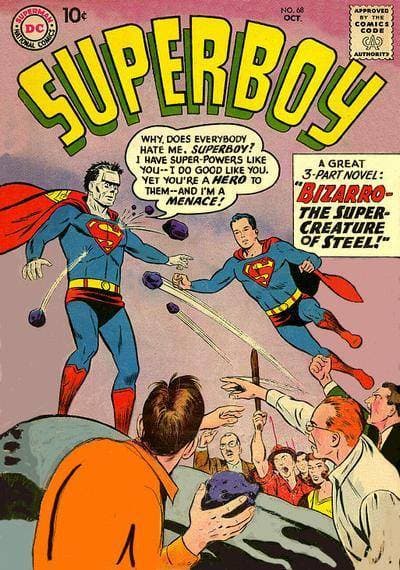 Bizarro — first appearance cover