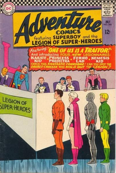 Ferro Lad — first appearance cover