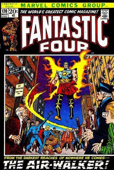 Air-Walker — first appearance cover
