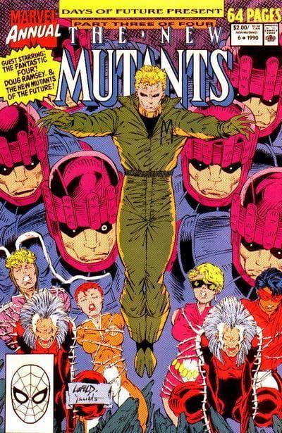 Shatterstar — first appearance cover