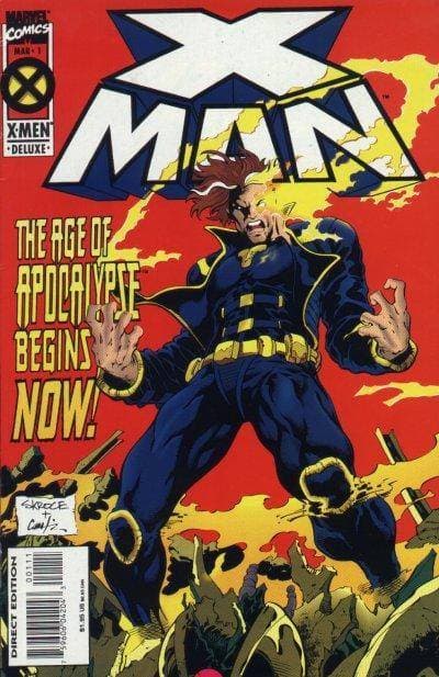 X-Man — first appearance cover