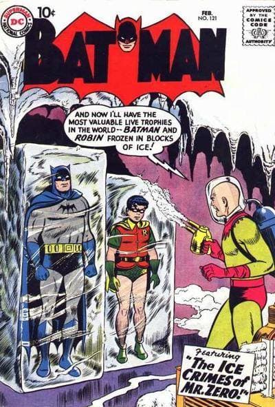 Mr. Freeze — first appearance cover