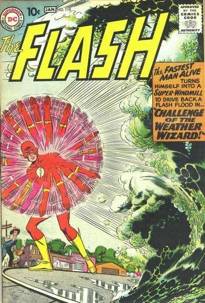 Wally West — first appearance cover
