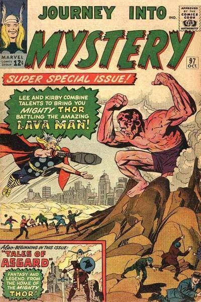 Surtur — first appearance cover