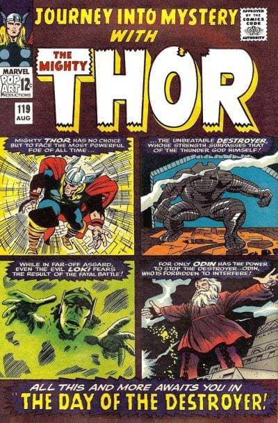 Volstagg — first appearance cover