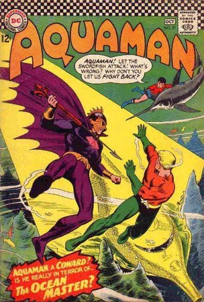 Ocean Master — first appearance cover