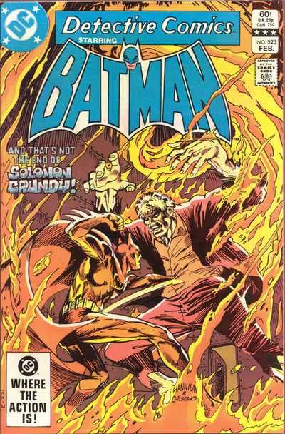 Killer Croc — first appearance cover