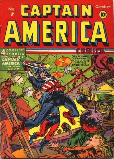 Red Skull — first appearance cover