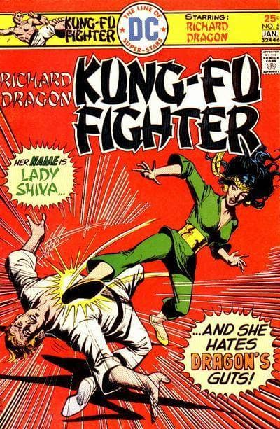 Lady Shiva — first appearance cover