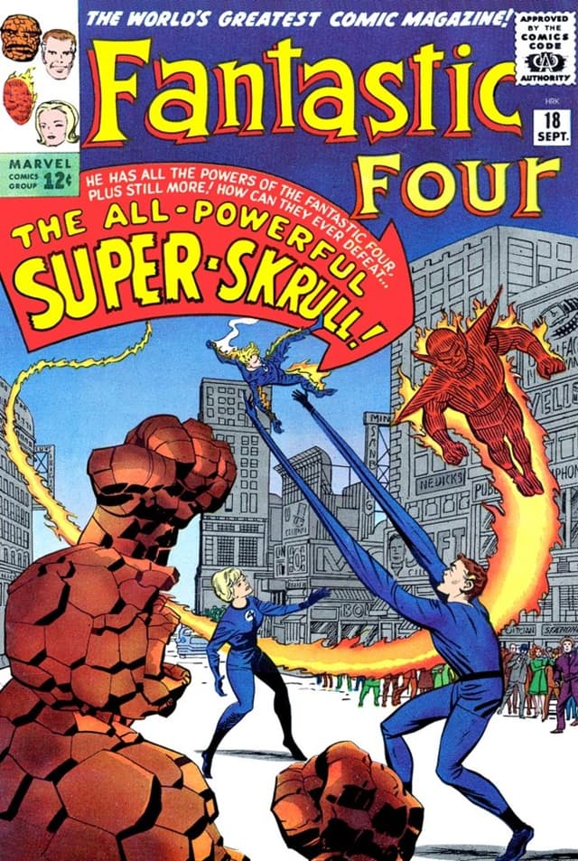 Super-Skrull — first appearance cover