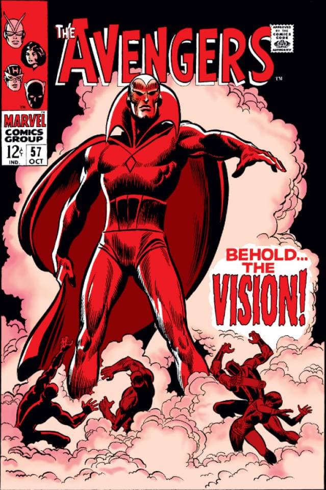 Vision — first appearance cover