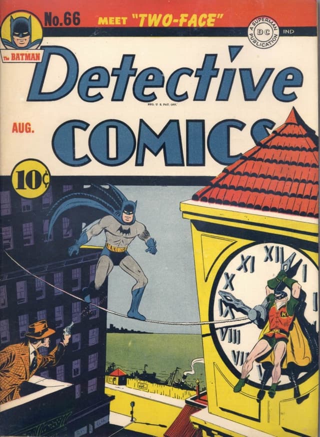 Two-Face — first appearance cover