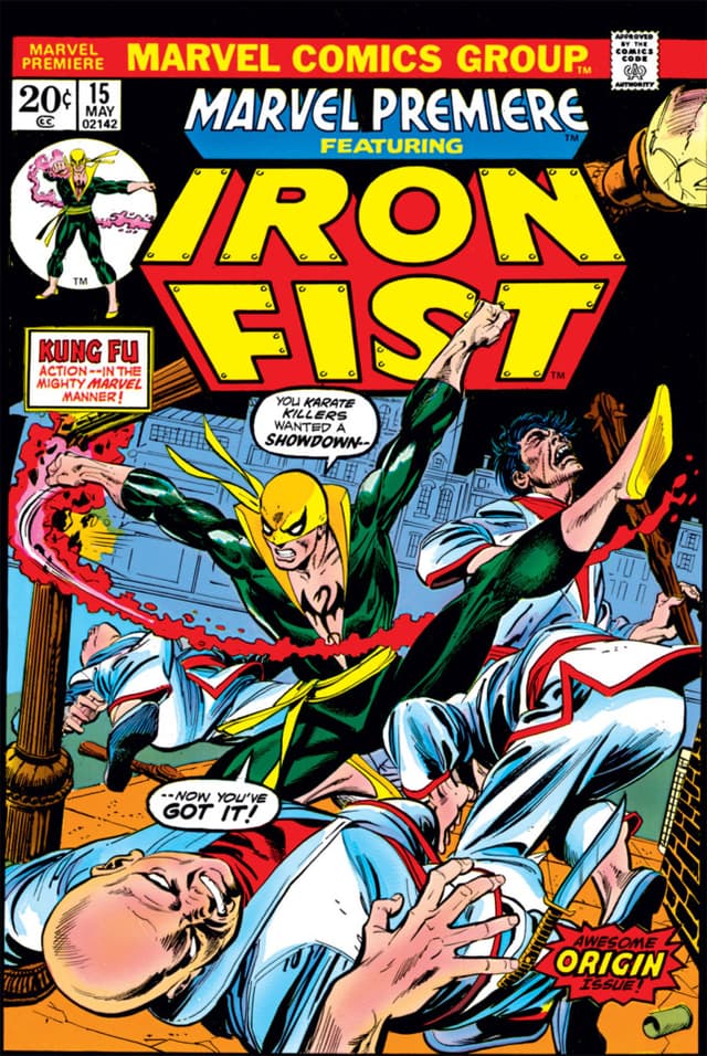 Iron Fist — first appearance cover