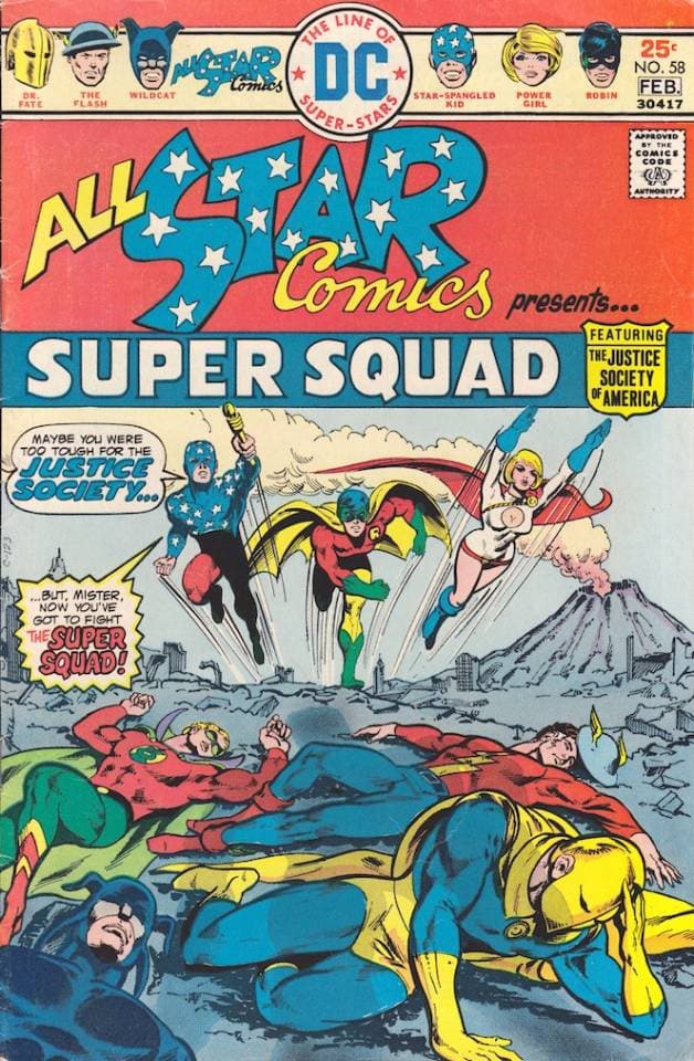 Power Girl — first appearance cover