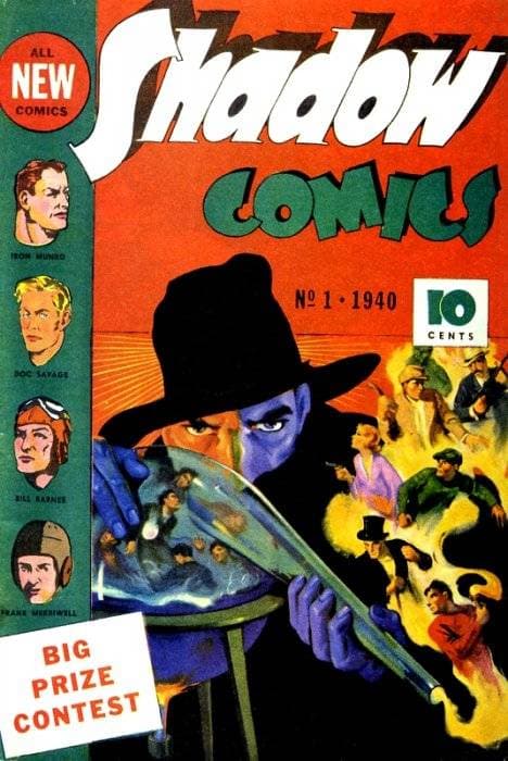 The Shadow — first appearance cover
