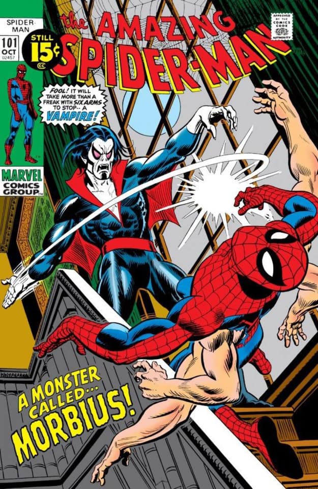 Morbius — first appearance cover
