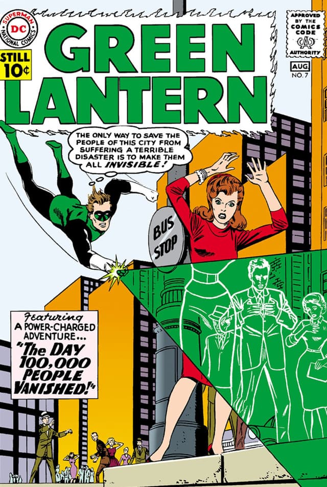 Sinestro — first appearance cover