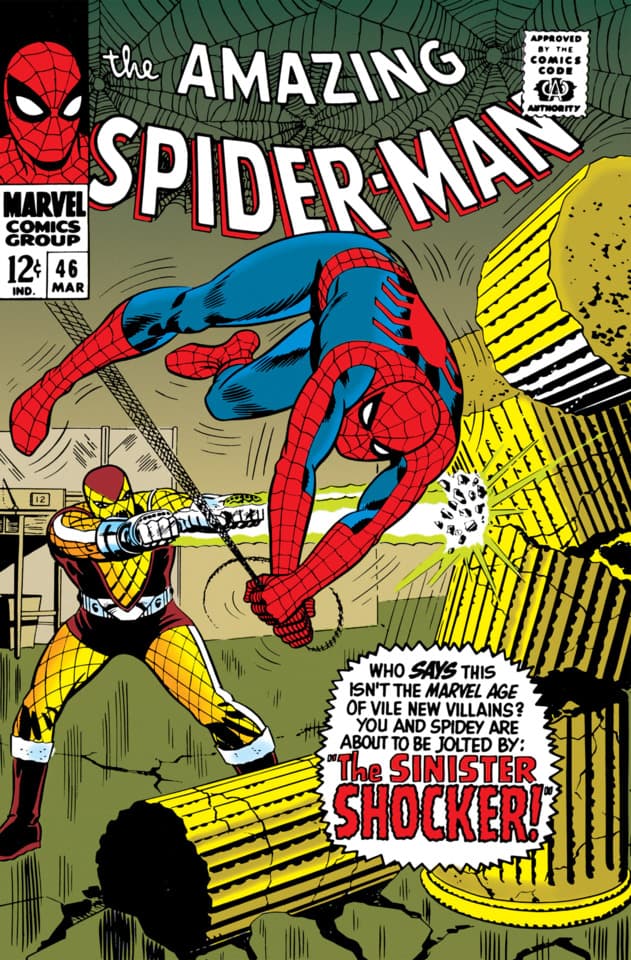 Shocker — first appearance cover
