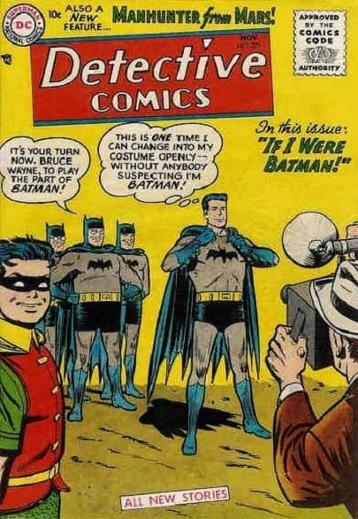 Martian Manhunter — first appearance cover